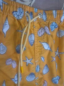 Men's Shell Print Swim Shorts