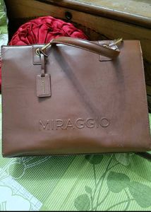 Miraggio Structured Tote Bag