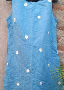 Cute Daisy Denim Dress