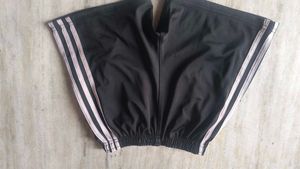 Adidas Black Running Shorts and tshirt