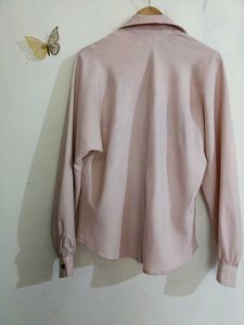 Blush Button-Down Shirt