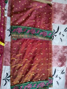 New Embroidered Lehenga Choli Set (Worn Once)