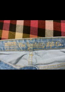 blue denim mom jeans for women