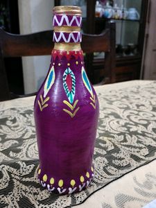 Glass Bottle Painting