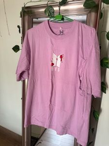 Oversized  BTS Graphic T-Shirt