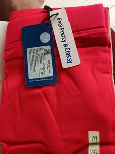 Alfassa Ankle Leggings - Red