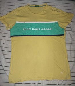 🥈🗺️UNITED COLOUR OF BENETTON TSHIRT