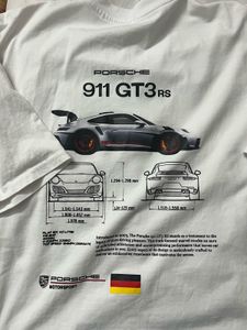White Porsche Logo T-Shirt