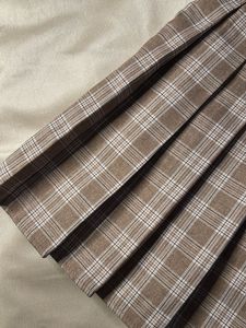Mauve Checkered Tennis skirt