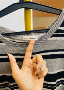 Striped Crew Neck T-Shirt trends tshirt