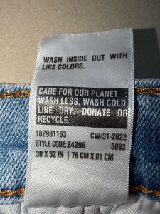 Light Wash Denim Jeans