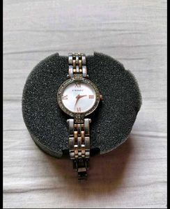 Elegant Two-Tone Women's Watch