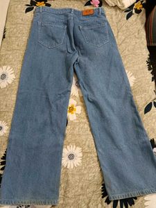 Light Wash Wide Leg Jeans