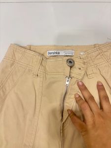 Beige Cargo Pants