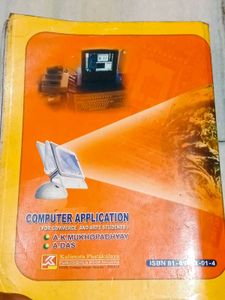 Computer Application Book 11 And 12