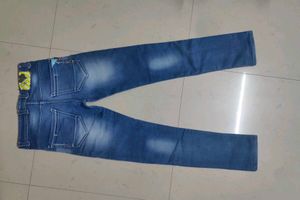 Classic Blue Wash Denim Jeans