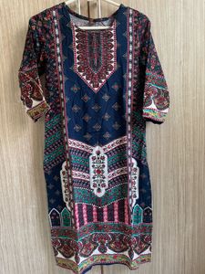 Boho Print Kurta Set