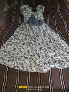 This is a 8-12 year girls gown .