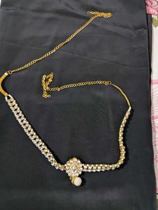 Elegant Pearl &amp; Crystal Waist Chain