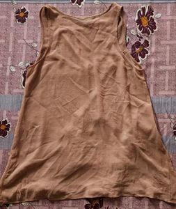 Sheer Ruffle Tank Top