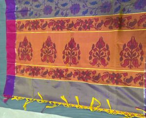 Pochampalli silk Saree with blouse