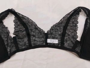 Elegant Black Lace lingerie Bra