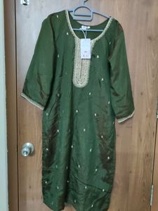 Elegant Green Kurta