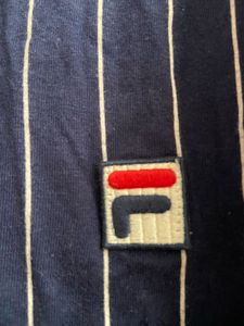 FILA Navy Striped T-Shirt 🧿