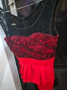 Lace Detail Party Dress