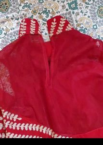 Fish style Embroidered Gown