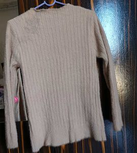 Cozy Knit Sweater with Pocket Detail