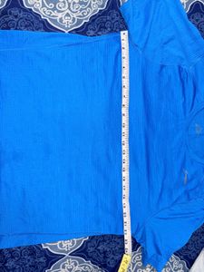 Men's Blue Athletic T-Shirt