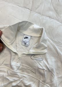 Nike Quarter Zip Cropped Sweatshirt