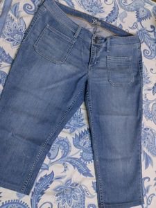 Denim Capri