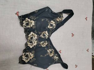 Elegant Black Embroidered top