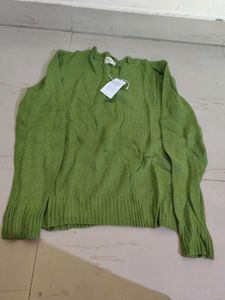 Green Knit Sweater