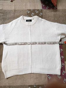 White Knit Sweater