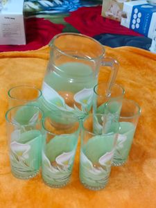 Jug And Glass Set (7pic)