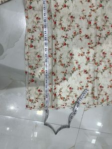 Floral Print Cotton Kurta
