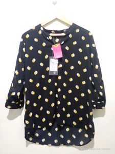 Printed Black Top