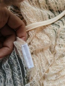 Sheer Lace Cardigan with Ruffles