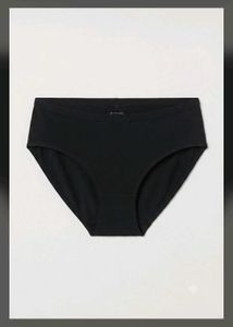 Classic Black Cotton Briefs