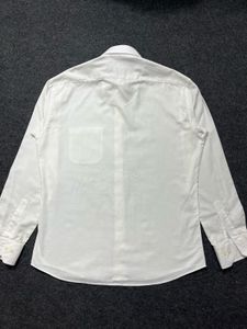 Classic White Button-Down Shirt