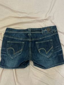 Y2k Denim Micro Shorts