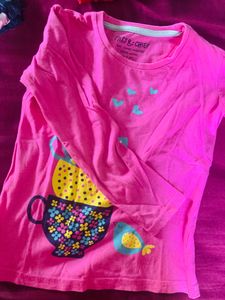 Pink Top For Girls