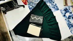 Semi Stitched Kurta Sharara And Duppta