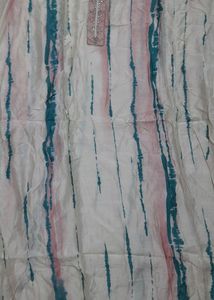 Pure Muslin Kurta Fabric With Pur Salwar Fabri