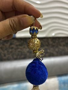 Premium quality Blue Tassels (set Of 4)