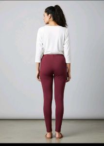 Maroon cotton pant