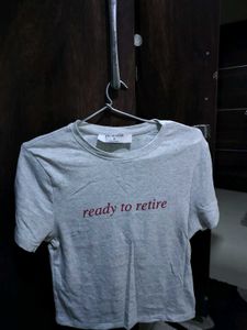 Primark "Ready to Retire" Graphic Tee